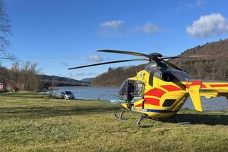 Nie żyje wędkarz, który wpadł do lodowatej wody. Koszmarny wypadek na Klimkówce