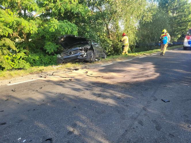 Wypadek z udziałem trzech aut pod Poznaniem