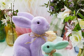 Zając wielkanocny - urocza ozdoba na Wielkanoc.