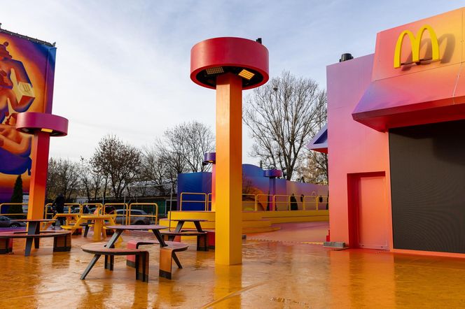 Taki widok na premierze Burgera Drwala w McDonalds. Wielkie zaskoczenie.