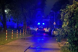 Mężczyzna spadł z wysokości. Dramatyczna walka o życie na Bemowie