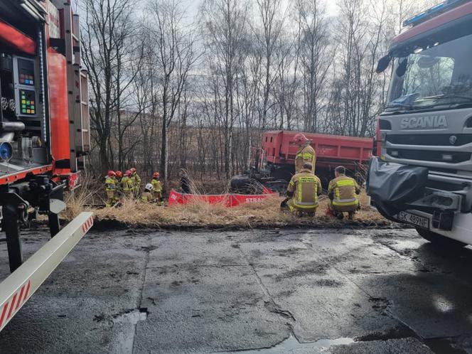 Rybnik: Wypadek na przejeździe kolejowym w Chwałowicach