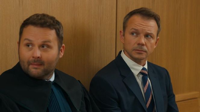 	Barwy szczęścia odc. 3147. Bruno Stański (Lesław Żurek), Klemens (Sebastian Perdek)