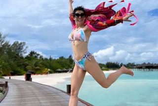 Katarzyna Cichopek pluska się na Malediwach 