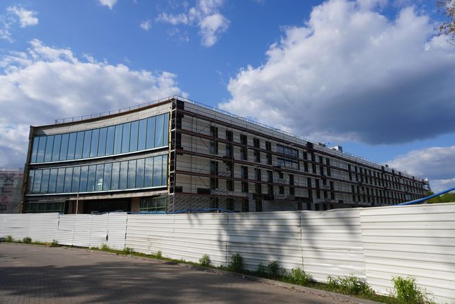 Nowa siedziba na kampusie Uniwersytetu w Białymstoku w budowie