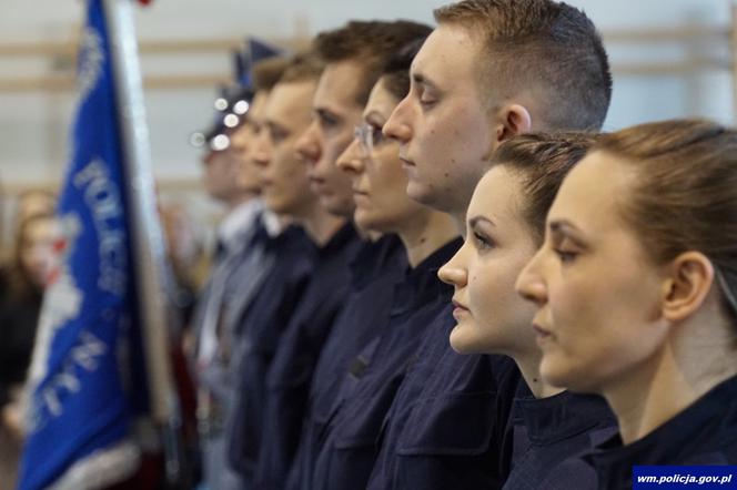 Olsztyn. Nowi policjanci z Warmii i Mazur złożyli uroczyste ślubowanie