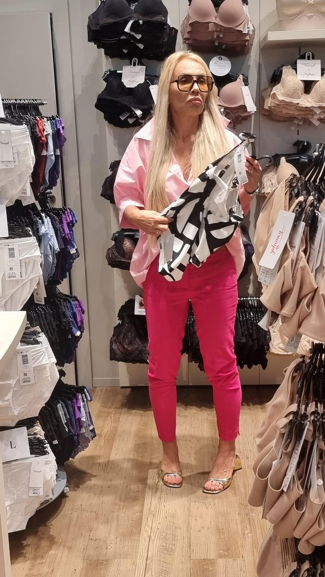 Monika Jarosińska błysnęła na zakupach