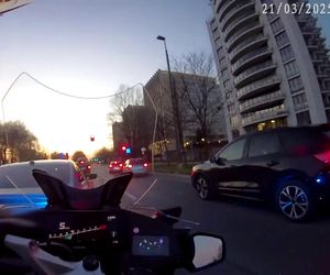 Szalony pościg ulicami Krakowa