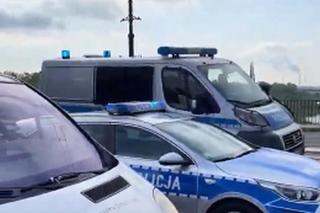 Warszawa. Aktywiści zablokowali most Poniatowskiego