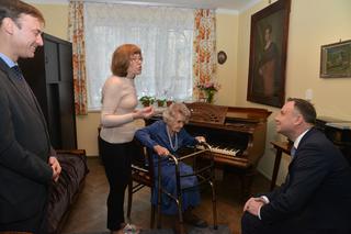 108-latka zagrała dla prezydenta