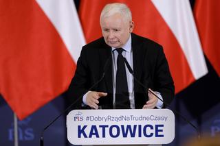 Prezes PiS odwiedził Katowice. Z miłośnikami partii spotkał się w Muzeum Śląskim