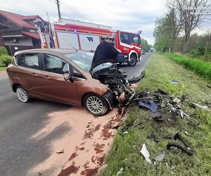 Czołowe zderzenie w Wodzisławiu Śląskim