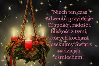adwent kartki z życzeniami