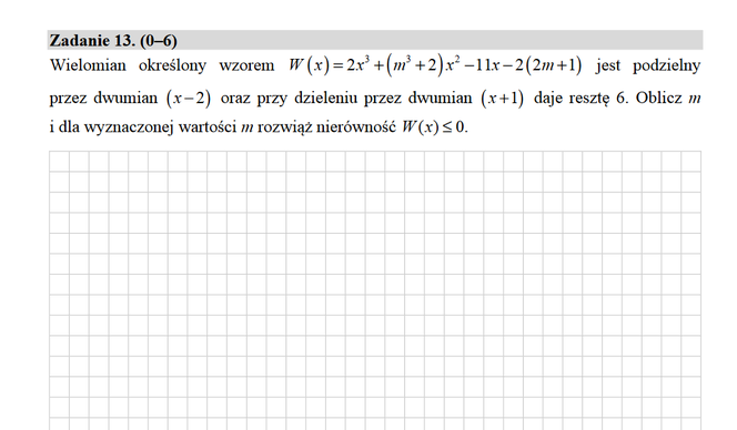 Matura 2020 rozszerzona matematyka. Przykładowe zadania egzaminacyjne