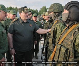 Prezydent Białorusi Aleksandr Łukaszenko 