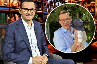 Były premier świętuje pierwszy Dzień Dziecka z wnuczkiem. Podzielił się zdjęciem ze Stasiem
