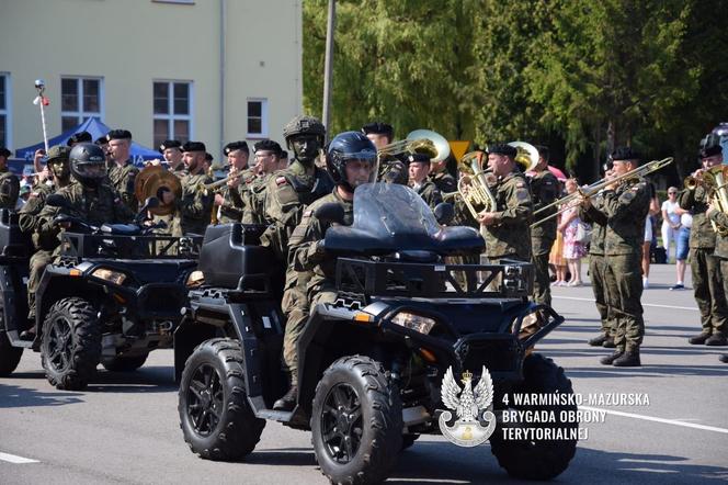 Blisko 120 nowych żołnierzy 4 Warmińsko-Mazurskiej Brygady Obrony Terytorialnej złożyło przysięgę