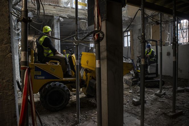 Remont wnętrz gmachu BGK w Warszawie