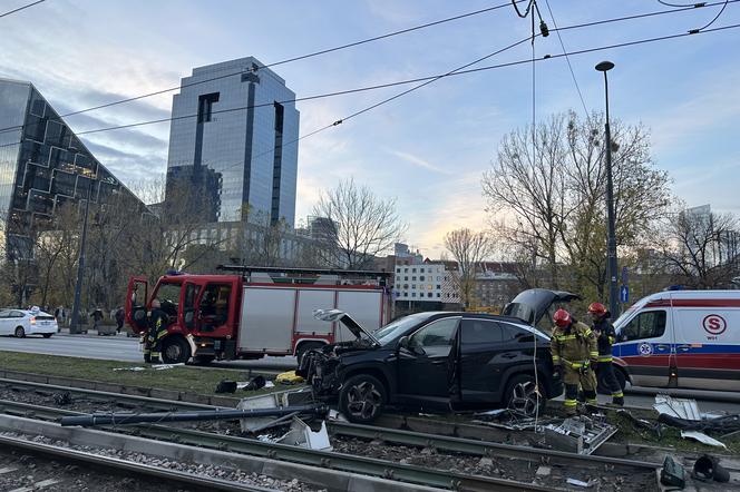 Totalny armagedon w centrum Warszawy. Nie kursują żadne tramwaje