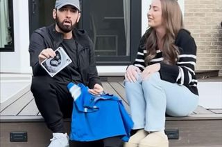 Eminem zostanie dziadkiem! Pochwalił się tym w najnowszym teledysku