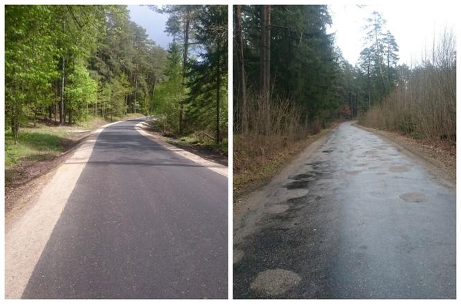 Bezpieczniej i wygodniej na powiatówce w gminie Barczewo