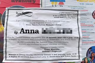 Pogrzeb Anny M w Nowym Sączu 