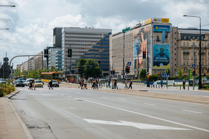 Tak wygląda ulica Marszałkowska przed przebudową