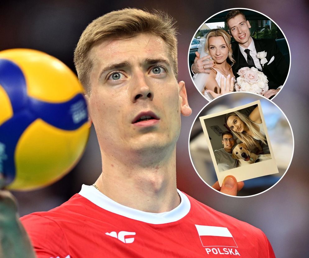 Kamil Semeniuk z żoną Katarzyną