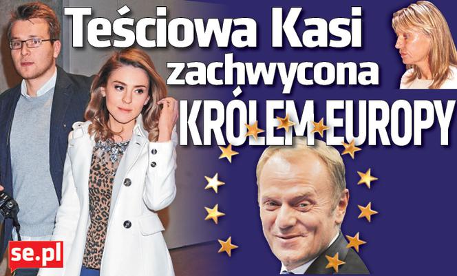 Teściowa Kasi zachwycona królem Europy