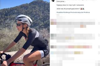 Joanna Moro trenuje na Majorce