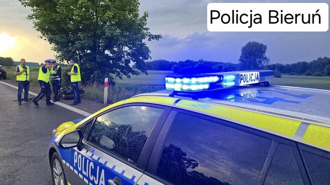 Śmiertelny wypadek w Bieruniu. Na DK44 zginął motocyklista