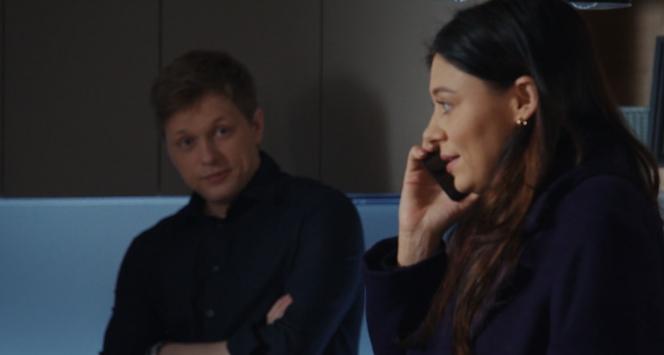 M jak miłość odc. 1732. Iza (Adriana Kalska), Radek (Philippe Tłokiński)