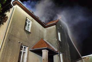 Pożar w Wińsku. Spłonął dom, w którym mieszkali repatrianci 