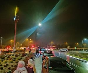 Restauracja McDonald's w Ustroniu w wełnianym sweterku