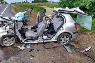 Wypadek pod Płockiem - Marychnów, gmina Staroźreby