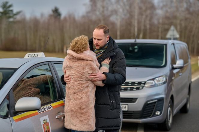 Na Wspólnej odc. 4006: Beata (Katarzyna Ptasińska), Paweł (Grzegorz Kwiecień)