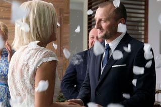 	M jak miłość odc. 1831.Dorota (Iwona Rejzner), Bartek (Arkadiusz Smoleński)