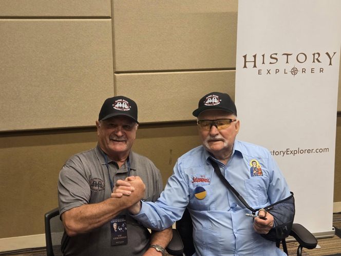 Lech Wałęsa w podróży po Ameryce Północnej