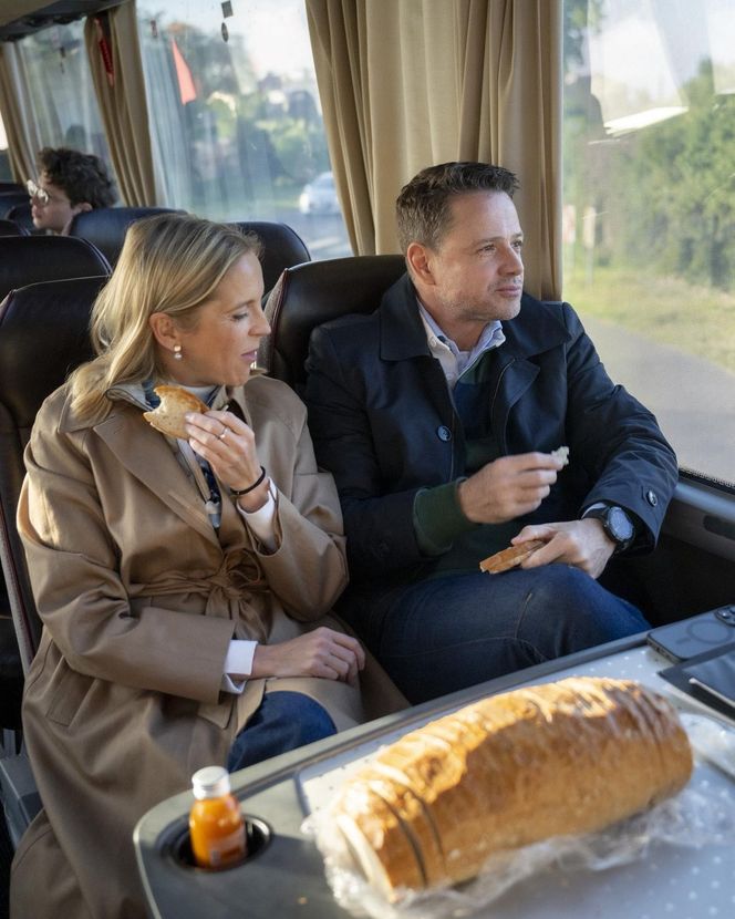 Rafał Trzaskowski odwiedził piekarnię  w Myśliborzu. 