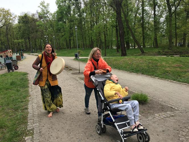 Happening "Boso przez Grudziądz"