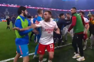 Maciej Rybus wziął udział w bijatyce podczas meczu