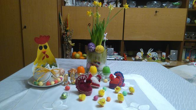 Dekoracje Wielkanocne na stół