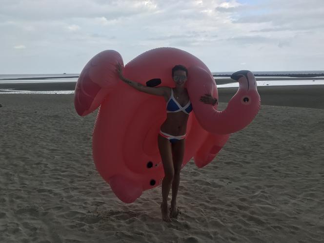 Monika Goździalska w bikini w Tajlandii