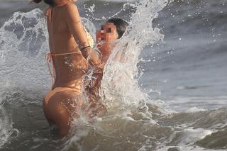 Elisabetta Gregoraci na plaży