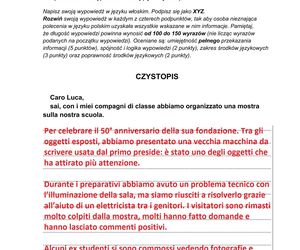 Matura 2025 włoski: ODPOWIEDZI do wszystkich zadań, gotowe rozwiązania matury z włoskiego - Formuła 2023 [7.05.2025]	