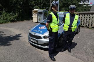 Policjanci z Piekar Śląskich uratowali życie kobiecie
