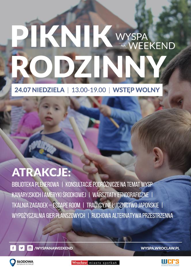 Piknik rodzinny na Wyspie Słodowej