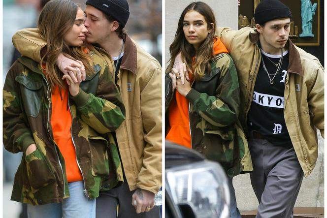 Brooklyn Beckham i Hana Cross