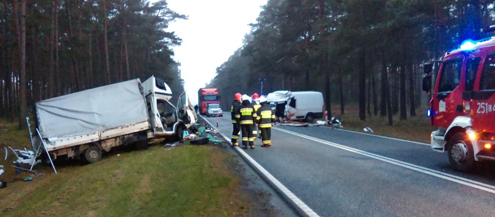 Śmiertelny wypadek na DK10