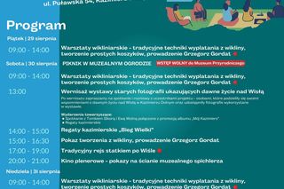 Festiwal Kocham Wisłę w Muzeum Przyrodniczym [AUDIO]